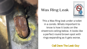 wax ring leaks Hudson fl